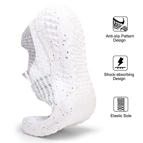 Image of Women's Walking Shoes Tennis Athletic Sport Lightweight Slip on Sneakers