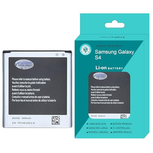 AL-KARAM MOBILES Bateria Compatible para Samsung Galaxy S4, I9500/I9505/I9506, I9295, SM-G7105, I9515 / EB-B600BE con 2600mAh