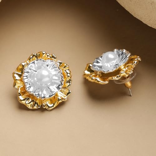 Image of Rubans Earrings Unique Design & Shapes Stylish Trendy Jewellery Gift for Women & Girls