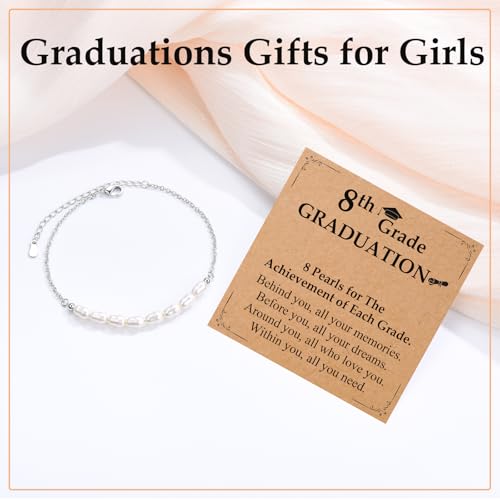 Image of 5th /6th /8th Grade Graduation Gifts for Girls Grad Gifts 2026 Graduation Bracelets Primary Middle School
