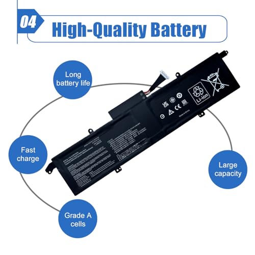 Image of C41N1908 Laptop Battery Replacement for Asus ROG Zephyrus G14 GA401 GA401IV