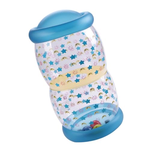 SUPVOX Rodillo Inflable Toys rulo Gateo Rodillo de Gateo práctica capacitación Rodillo para Gatear baño Juguete de Rodillo de Arrastre Equipo de Entrenamiento Blue