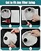 Pawfly Aquarium Filter Floss Roll for Fish Tank Filters 71 x 12 Inch White Cuttable Aquarium Filter Pad 1 Inch Thick High Density Filter Media Roll for Freshwater Saltwater Fish Tanks & Small Ponds