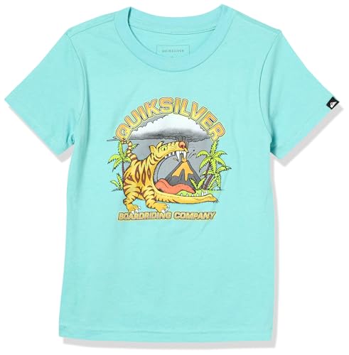 Quiksilver Boy's Barking Tiger Short Sleeve Tee Shirt