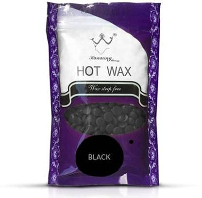 Zhunmun Hard Wax Bean -Women and men Hair Removal Hard Body Wax Beans for Face, Arm, Legs Hard Wax Beans No Strip Depilatory Hot Film Hard Wax Pellet Waxing Bikini Hair Removal Brazilian Beans (Black) (B097C1TP6K) Amazon Price History, Amazon Price Tracker