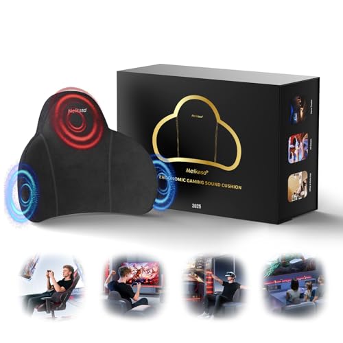 �y2026�N�V�f�U�C���zMeikaso �Q�[�����N�b�V���� �z�[���V�A�^�[�p4D�U���T�E���h ���� �X�s�[�J�[�E�U���E�T�|�[�g��3way�@�\�t���� �s���[�X�s�[�J�[ �v���̌� ����ȒP �y��Bluetooth5.4�t�� �����o�[�T�|�[�g �Q�[�~���O�`�F�A 