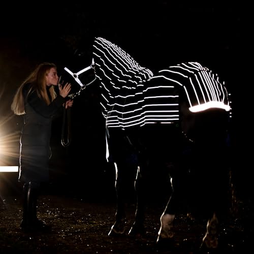 Horseware Ireland Amigo 1200D FieldSafe Reflectech Plus Turnout 250g Black/Reflective 81