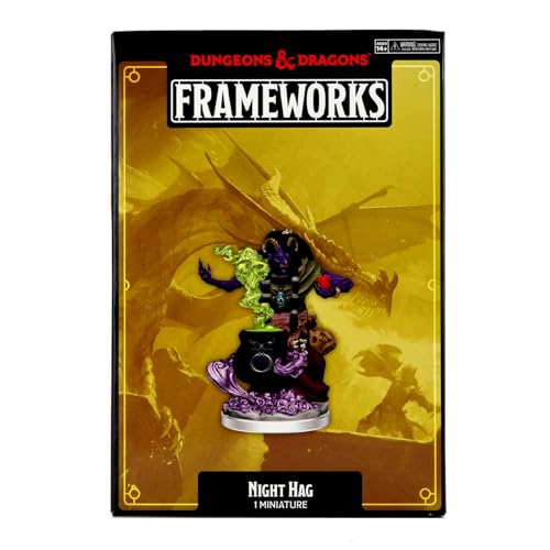 Figura WizKids D&D Night Hag sin pintar y sin armar miniatura 1