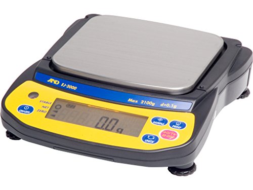 Báscula compacta plataforma acero inoxidable 2100 g miniatura 1