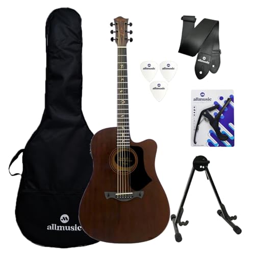 Qual o Melhor Violão de 2025? Melhores Ranking 2 Kit Violão Folk Tagima Jr Afram Dark Mahogany Capa+Acessório