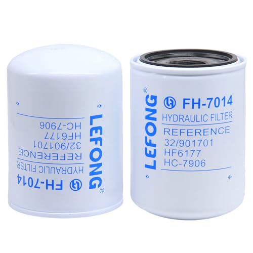 Image of FJ-3080 Oil Filter Fits Bobcat Excavator 319 320 321 322 323 324 6PC | Replaces A26A125T, CS-100-P25-A, CS-100-P10-A; Fits resin impregnated paper media
