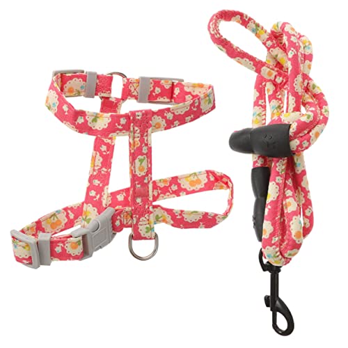 Totority 調節可能な猫ハーネスとリード 屋外用快適デザイン 中型 小型猫向け 軽量 おしゃれな色合い 脱走防止 性向上