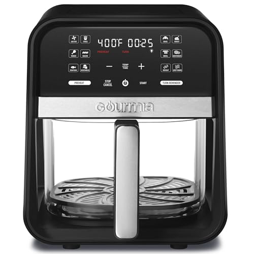 Gourmia 7-Quart Glass Basket Air Fryer