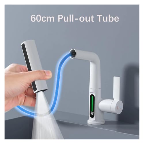 Robinet de cuisine extensible Bianco-2 pour préparer les repas en famille avec fluidité - 8