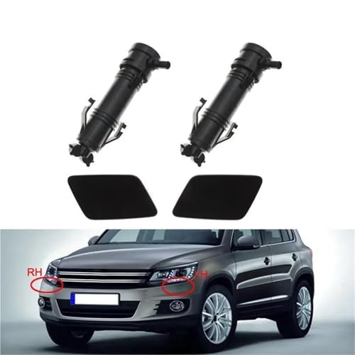Cache-gicleur lave-phares Tiguan cassé ? Solution pompe et capuchon 5N0955103A