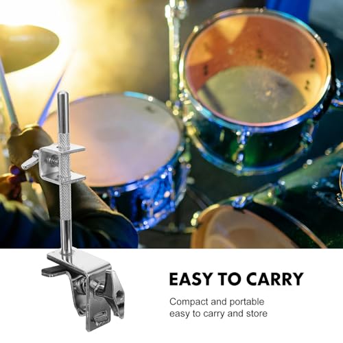 Clamp Ajustable para Soporte de Cowbell Silver miniatura 3