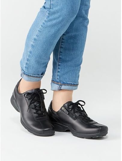 ❤️美品❤️asics アシックス ぺダラ レースアップシューズ 22.5 ブラック asics - asicsウォーキング pedala レースアップシューズ黒22.5