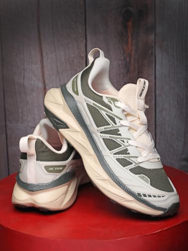 Image of Action | Athleo | NITRO-2205 | Men's | Lace-Up | Running | Shoes | Lightweight | Comfortable | Trendy | Breathable | Sports | Shoes