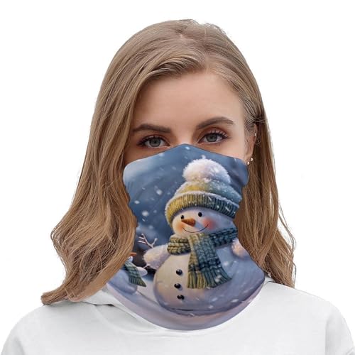 Neck Gaiter para Mujeres y Hombres Invierno Máscara Facial Pasamontañas Banda Cuello Elástico Bufanda Cara Protección Viento Cubierta Respirante para Ciclismo Deportes al Aire Libre miniatura 5