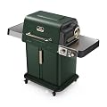Ninja FlexFlame Grill and Smoker | Electric and Propane Grill, Roaster, BBQ Grill | 5-in-1 Cooking System | 3 Burner | Digital Control | Outdoor Cooking, Griddle, Pizza Maker | Green | PG301GN