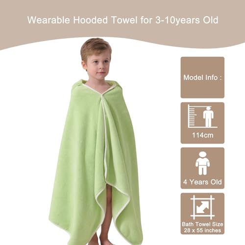 Pinnkku Dinosaur Hooded Kids Towel Fot Boys thumb #2