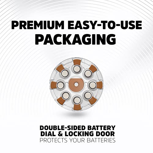 Image of Energizer Hearing Aid Batteries Size 312, Brown Tab, 8 Pack