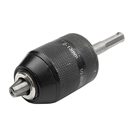 EsportsMJJ 2-13 mm pojemność bezkluczykowy uchwyt wiertarski FEVERWORK adapter do konwersji młotka wiertarskiego uchwyt do wiertarki ręcznej