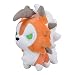 Pokemon Center Original (6.5-Inch) Poke Plush Lycanroc Doll Dusk Form (Sun/Moon Lugarugan)