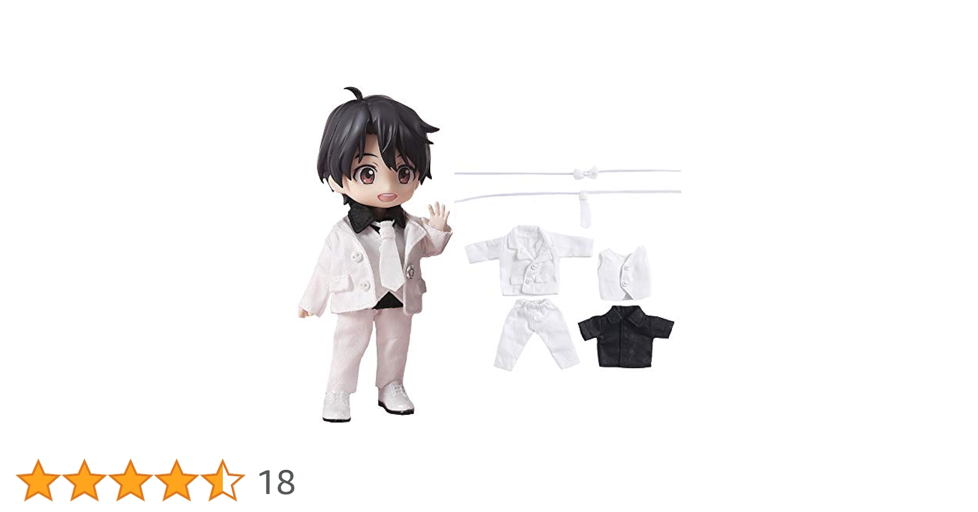 ディーラー様製 オビツ11 ブラックコーデセット Amazon | rakulifey オビツ11用衣装 スーツセット OB11サイズ服