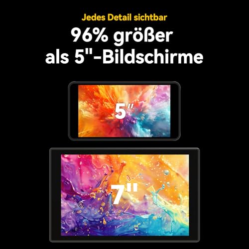 Portkeys HD7T Kamera Feld Monitor 7\ Touchscreen 1000 Nits Helligkeit Monitor mit Schnellwahltasten für DSLR Kamera