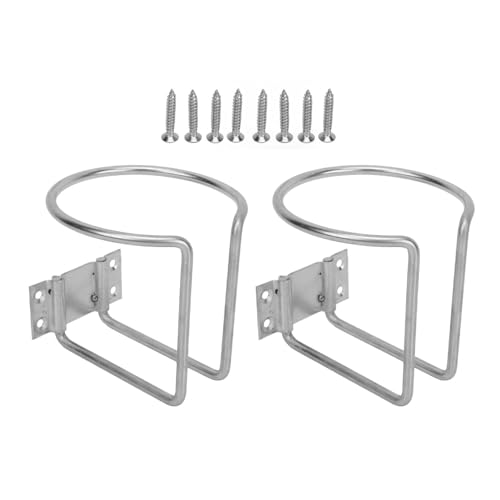 Leapiture 2PCS Boat Cup Holder Boat Cup Drink Holder Rv Rings Cup Holder for Campervan Marine Yacht