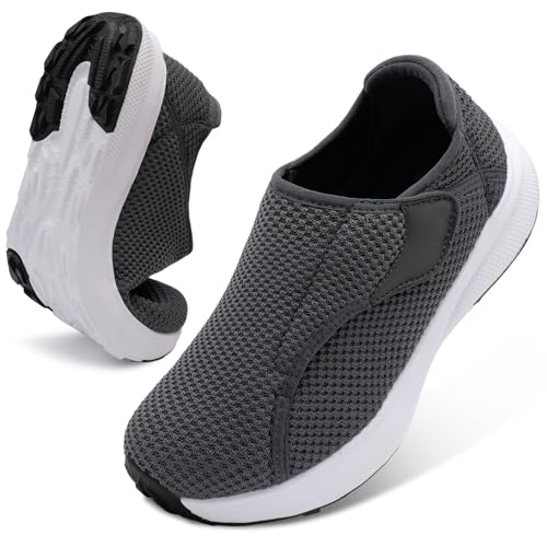 BARERUN Mens Walking Shoes Wide Width Comfortable Cross Training Workout Gym Lifting Sneakers Summer...