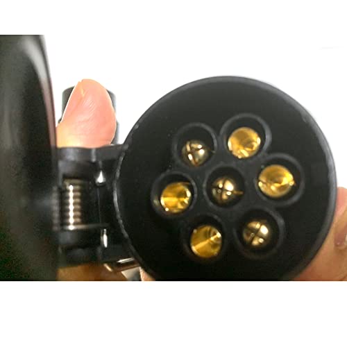 JVJ Anhänger 7 auf 7 Polig Verlängerung Kabel Spiralkabel Anhängerkabel Adapter 2.0 Meter Spiralkabel Auto Anhänger… – Bild 7
