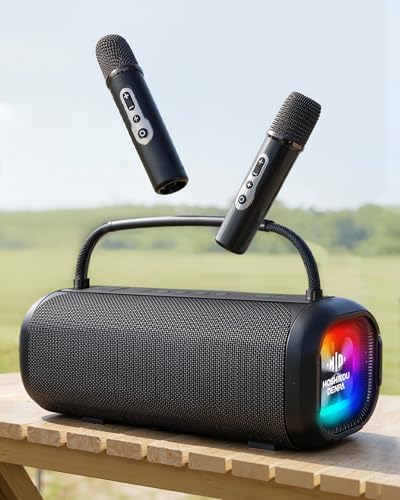 【美品】高性能マイクスピーカー Amazon.co.jp: カラオケスピーカー Hoshikou Denpa 80W大出力