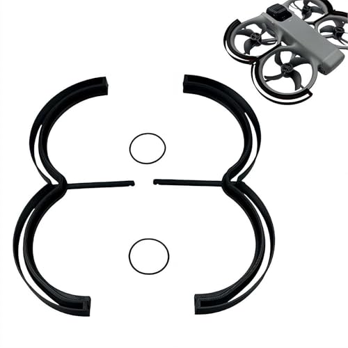 For DJI Avata 360 ��p �v���y���K�[�h �Փ˖h�~�����O ��̌^ 360°�ی�K�[�h �u���b�N/�I�����W ���F������ �W���o���o���p�[ �v���y���ی�J�o�[ ��s���S �y�� �v���X�`�b�N �H��s�v���t���ȒP For DJI Avata 36