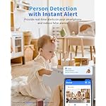 [5G & 2.4G] 2K Indoor Security Cameras for Home Security, AI Voice Change for 2-Way Talk, Motion Detection, Night Vision, 24/7 SD Recording/Cloud Storage, Baby Monitor/Dog/Pet Camera with Phone App - Image 5