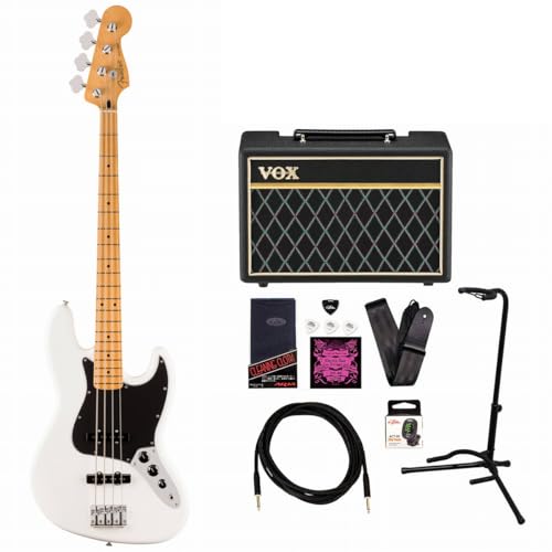 Fender/Player II Jazz Bass Maple Fingerboard Polar White VOX�A���v�t���G���L�x�[�X���S�҃Z�b�g