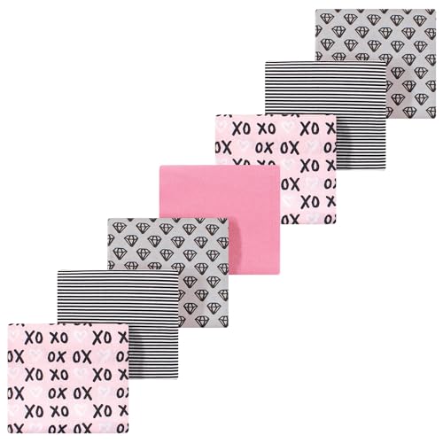 Image of Luvable Friends Little Treasure Flannel Receiving Blankets 7pk