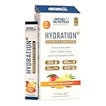 Applied Nutrition Hydration+ Sachets | Electrolyte Powder Mix | Rapid Hydration, Vitamins & Energy | Sugar-Free & Vegan | Tropical Vibes | 7 x 8g Sticks