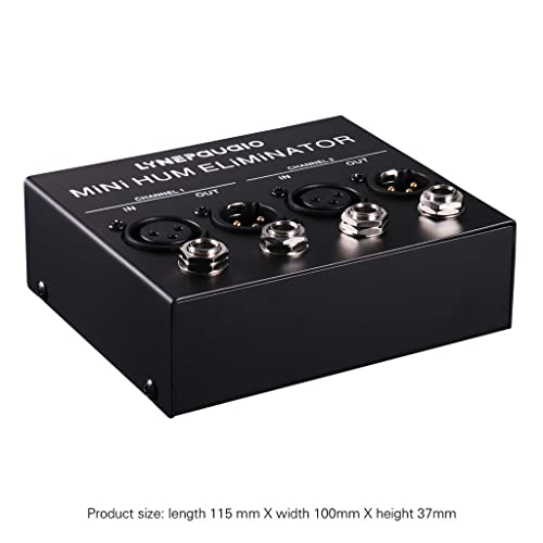 MERIGLARE 2 kanalen Hum Noise Box TRS en XLR-ingangen. - Image 7