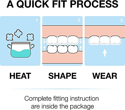 Mouth Guard For Grinding Teeth, Mouthpiece For Cleaning Teeth,Comfort Fit For Your Teeth, Moldable Mouth Guard For Clenching Teeth At Night #TOP4