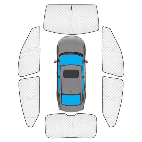 Image of KMF Windshield Sun Shade Replacement for Nissan Altima 2019-2023, Side Window Sun Shade Cover Sun Visor Shield Cover,Rear Window Sunshades for Camping /Baby UV Block and Privacy Protect