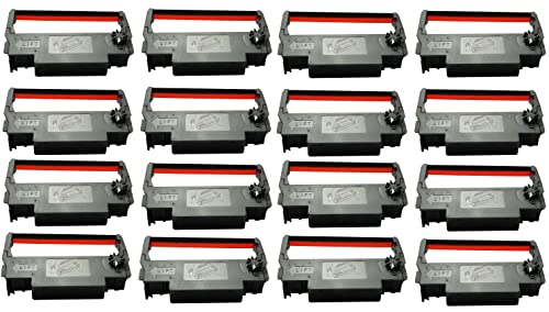 Cartouche ruban ERC-30 noir et rouge Bixolon RRC-201BR-16 pour tickets lisibles