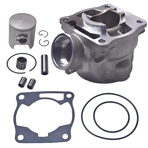 85cc Cylinder Piston Gasket Top End Kit fit for Yamaha YZ85 YZ80 2002-2022 47.5mm Bore OEM 4ES-11311-30 5PA-11311-20-00 5PA-11631-00-B0