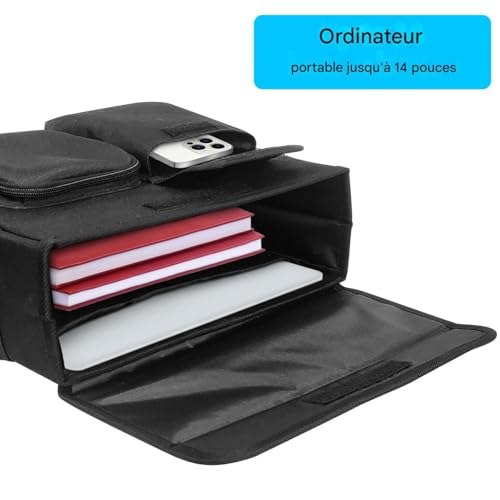 Sac pour scooter électrique idéal pour voyage et randonnée VTT