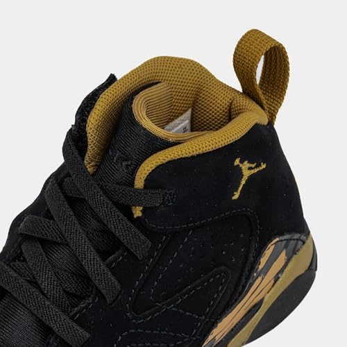 Nike Jumpman MVP Infant Toddler Basketball Shoes (Black/Gold)2