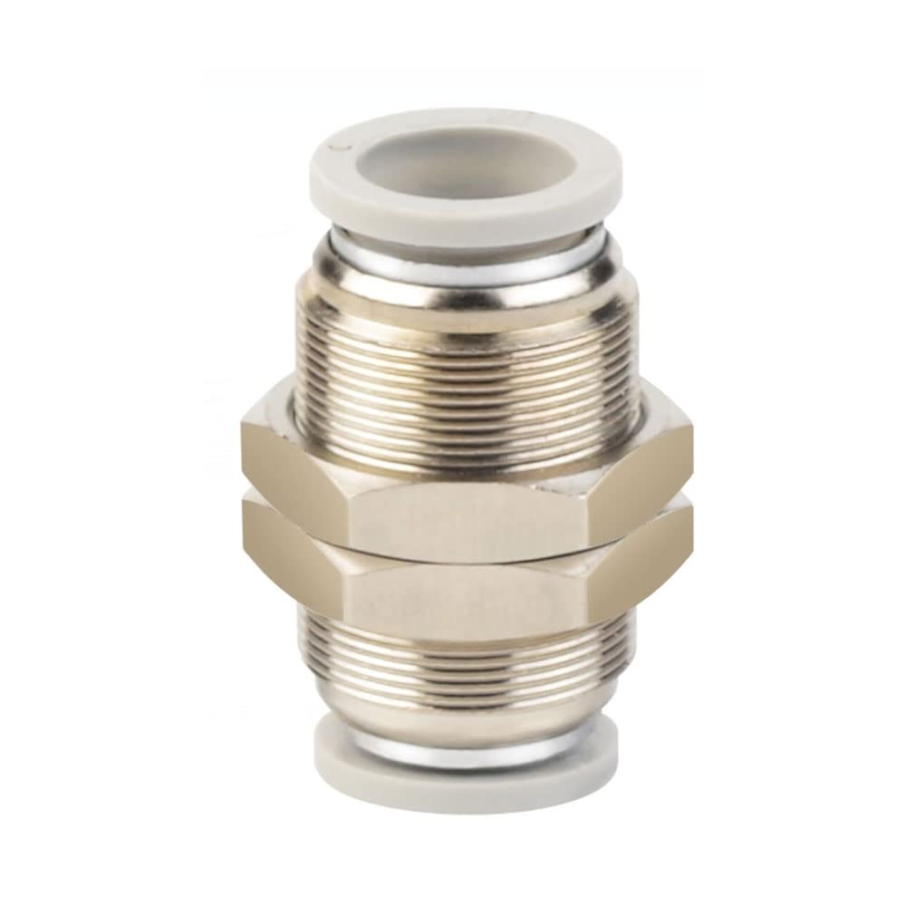 ezqnirk 1PCS Pneumatic Fittings Connectors Direct Thrust Plastic Hose Quick Couplings,Superior-PM,10mm