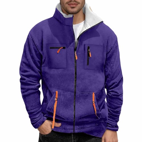 Veste polaire sans capuche SKFLABOOF chaude et pratique pour grand froid 3XL