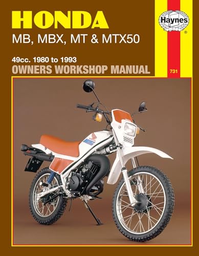 Honda MB, MBX, MT & MTX50 (80-93) Haynes Repair Manual (Haynes Owners Workshop Manual Series)