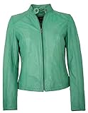 Obermaterial: Echtes Leder (weiches Lammnappa) / Innenmaterial: 100 % Baumwolle (Body), 100 % Polyester (Ärmel) / Stil: sportlich-eleganter Schnitt / pflanzlich gegerbtes Leder /